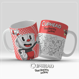 Kit Digital Canecas - Cuphead