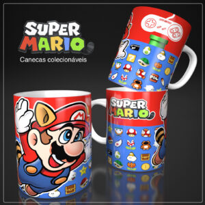 Kit Digital Canecas - Super Mario Bros