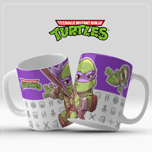 Kit Digital Canecas - Tartarugas Ninjas