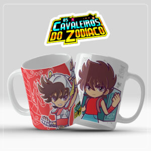 Kit Digital Canecas - Cavaleiros dos Zodiacos