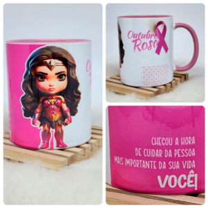 Arte para Caneca (Outubro Rosa)