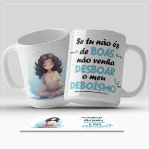 Arte Digital para Caneca - Se tu não és de boas