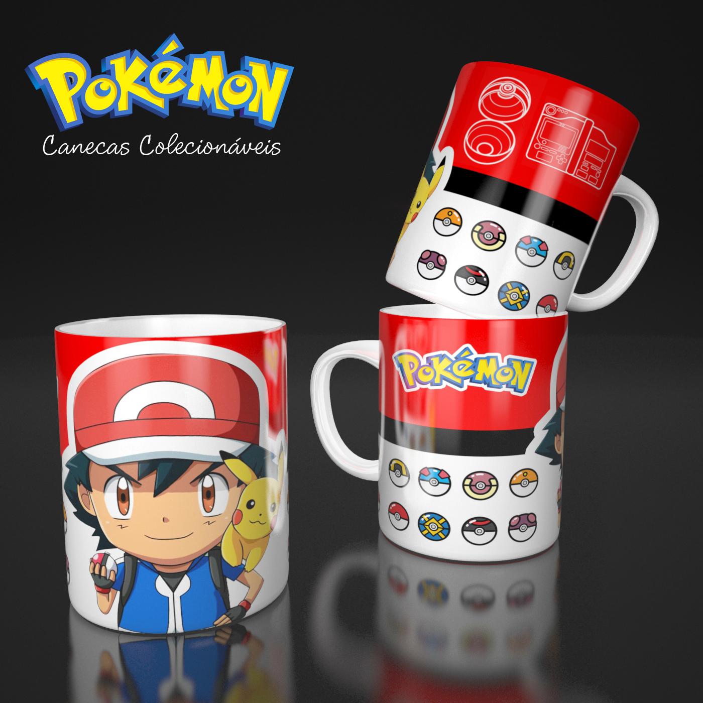 Kit Digital – Pokémon – Família Sublimática Club