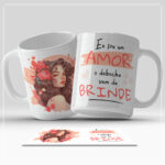 Arte Digital para Caneca - Eu sou um amor