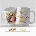 Arte Digital para Caneca - Às vezes você é feliz e nem sabe.