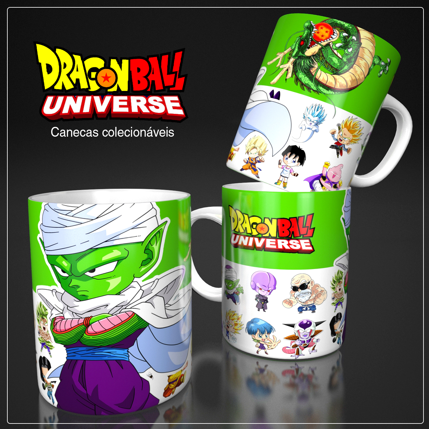 Kit Digital Dragon Ball Completo