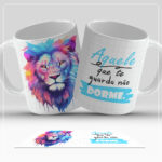 Arte Digital para Caneca - Aquele que te guarda não dorme