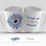 Arte Digital para Caneca - Livrai-me de todo mal