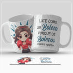 Arte Digital para Caneca - Lute como