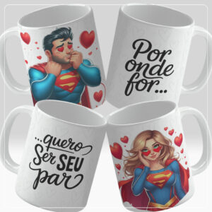 Namorados Par de Canecas