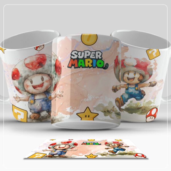 Coleção Super Mário Aquarela - Imagem 5