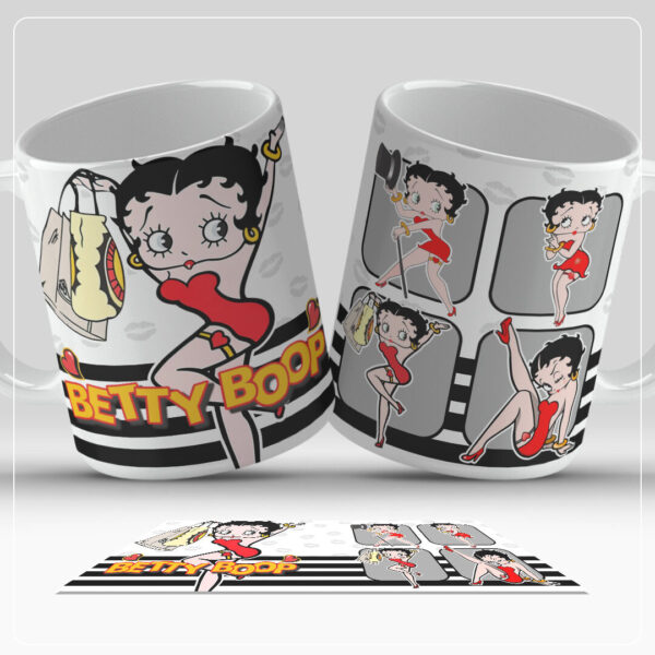 Kit Digital - Betty Boop - Imagem 5