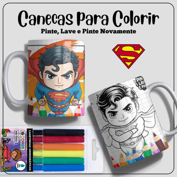 Kit Digital - Dia das Crianças 2025 (Pinte Lave e Pinte) - Imagem 11
