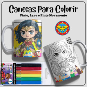 Kit Digital - Dia das Crianças 2025 (Pinte Lave e Pinte)