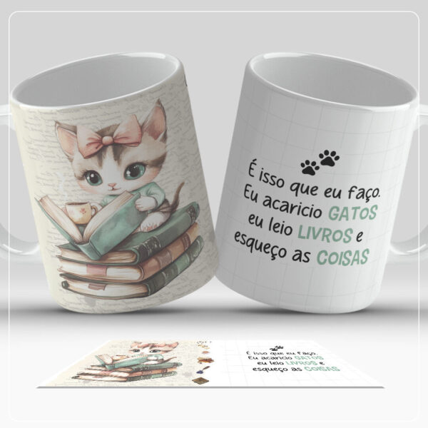 Kit Digital - Gatos e Livros - Imagem 1