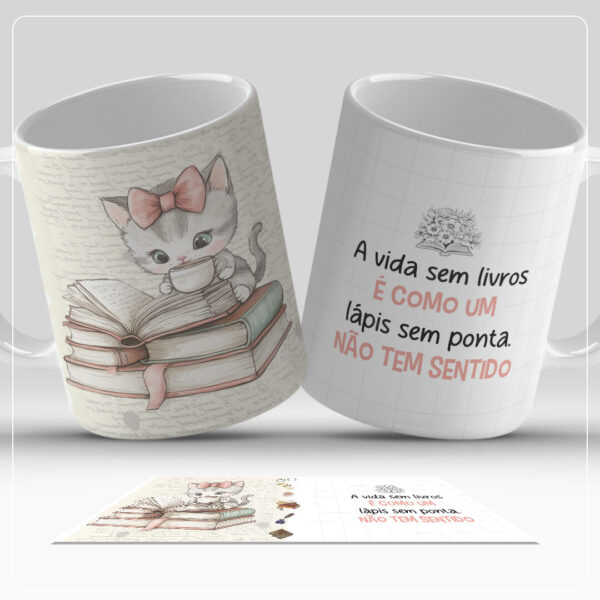 Kit Digital - Gatos e Livros - Imagem 10